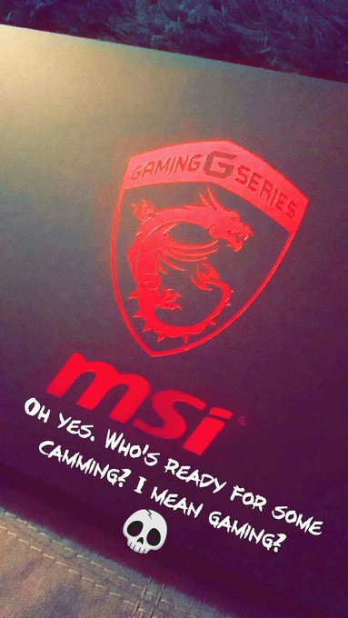 New #laptop. Bring on The #Sims4 ! And porn! And #porn! #MSI #Intel #thesims4 #cam https://t.co/LCtj<a href="/tag/laptop"class="tags">#laptop</a><a href="/tag/sims4"class="tags">#Sims4</a><a href="/tag/porn"class="tags"><span>#porn</span></a><a href="/tag/thesims4"class="tags"><span>#thesims4</span></a><a href="/tag/cam"class="tags"><span>#cam</span></a><a href="/tag/intel"class="tags"><span>#intel</span></a><a href="/tag/msi"class="tags"><span>#msi</span></a>