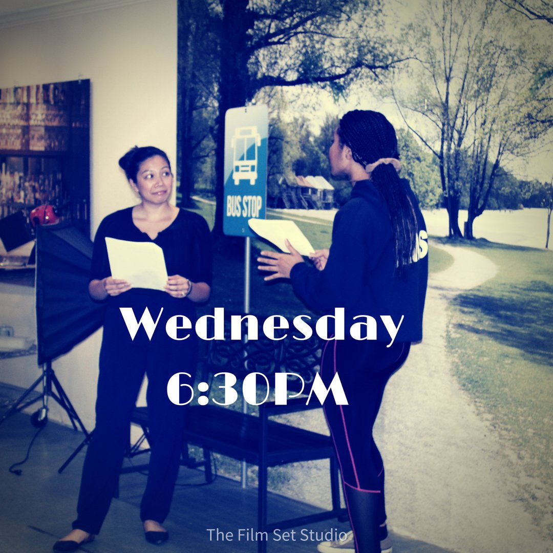TheFilmSet's tweet image. FREE Acting Class tonight! First time students 18+ Beginner friendly! Bring a Friend ow.ly/kBr6306fuEl #Tryit #Retweet