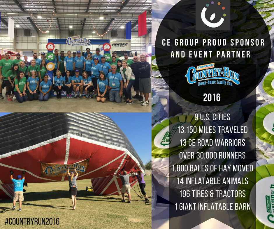 thecegroup's tweet photo. We wrapped up the Corner Store Country Run 2016 series this past wknd. here in SA. and we couldn't be more thankful for the opportunity! https://t.co/zBiHBuQJRX