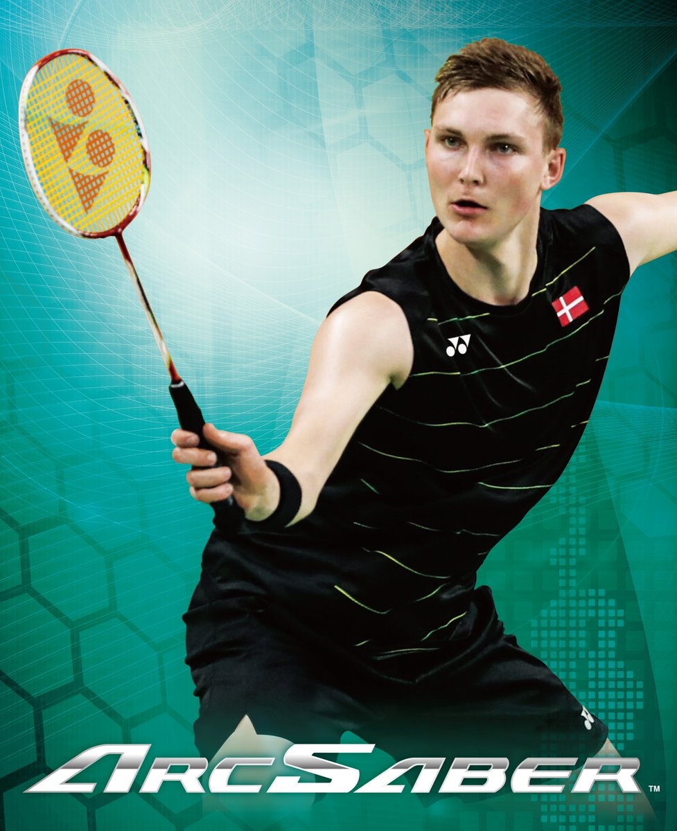 yonex_com's tweet photo. #ARCSABER: Excel with concentrated power and pin-point accuracy. @ViktorAxelsen's racquet of choice; now into China Open R2. #badminton https://t.co/IoHnQVok0y