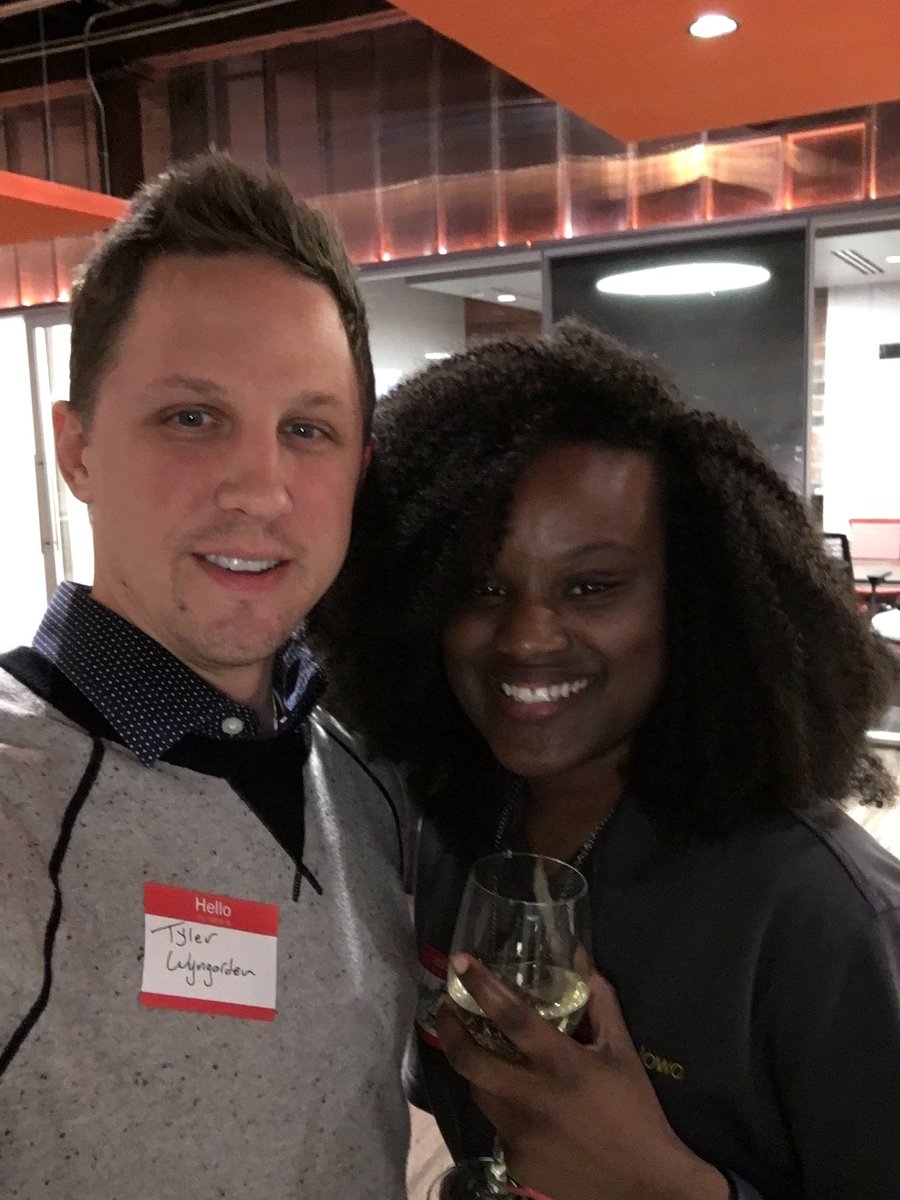 TylerJWyngarden's tweet photo. Congrats @_TheyCallMeToni on the launch of @rebootiowa tonight! I have no doubt you will accomplish great things! #buildiowatech https://t.co/JdQsnKl9lE