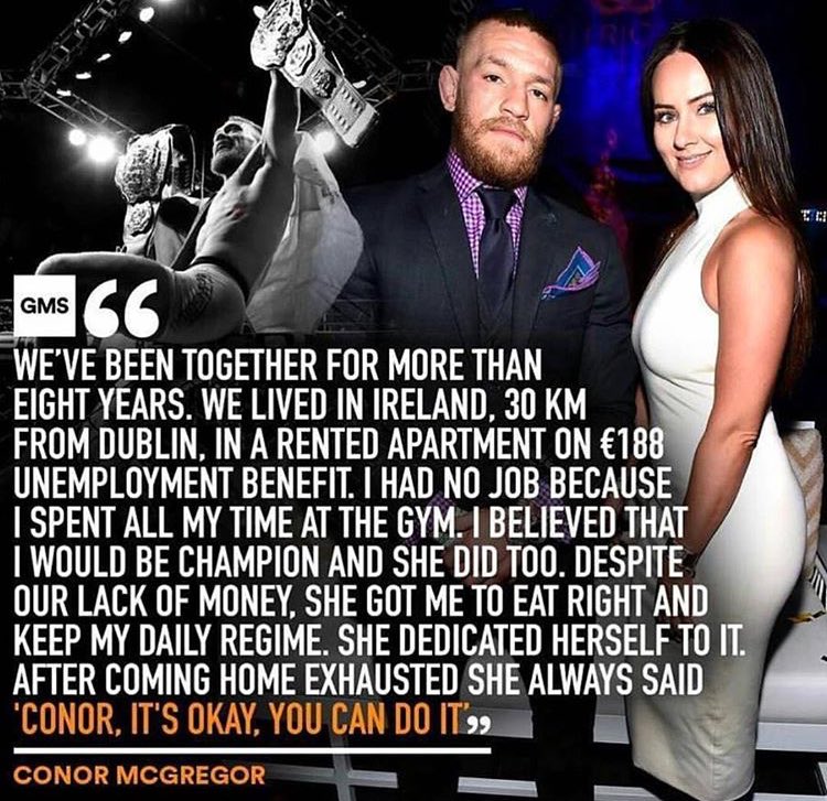 IamVictorPring's tweet photo. Find someone that believes in you. @thenotoriousmma #SolidSupportSystem #SinceDayOne https://t.co/OP5lfWZJ7O