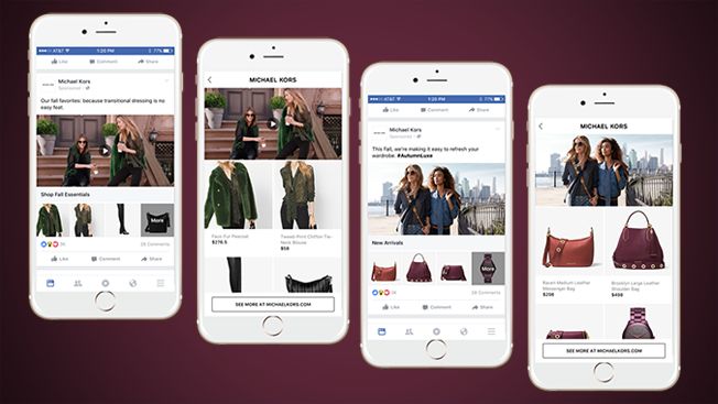AMA_Marketing's tweet photo. Retailers rejoice, Facebook has a new ad type being tested that can show off more of yourt products. https://t.co/C8f0PissEO https://t.co/KN3X3s1JnZ