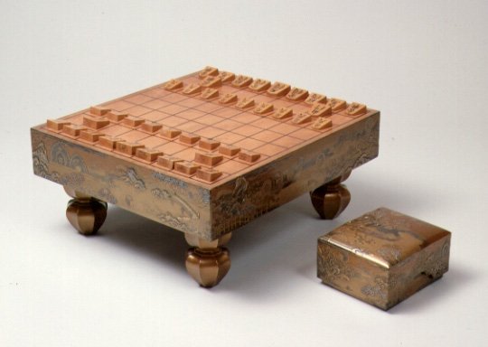 家康公も愛した将棋。当館には将軍家から尾張家に嫁いだ千代姫様の