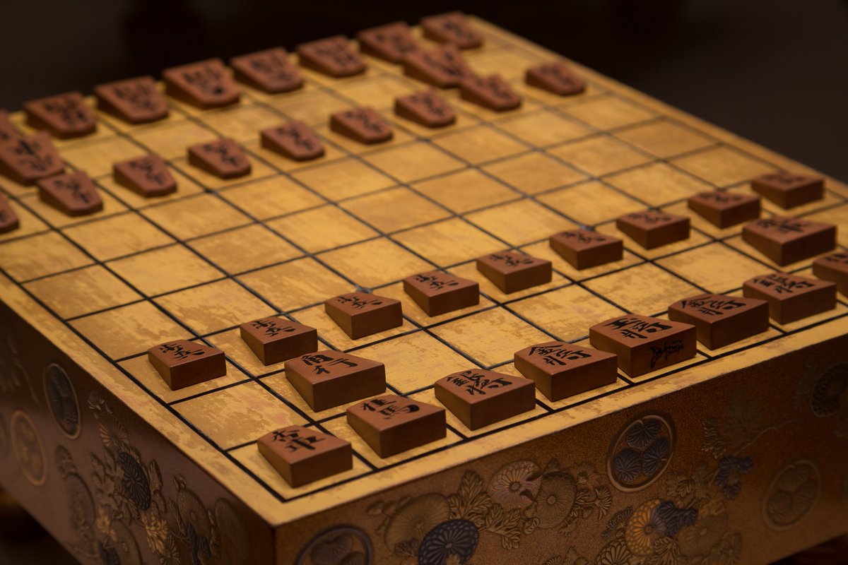 家康公も愛した将棋。当館には将軍家から尾張家に嫁いだ千代姫様の