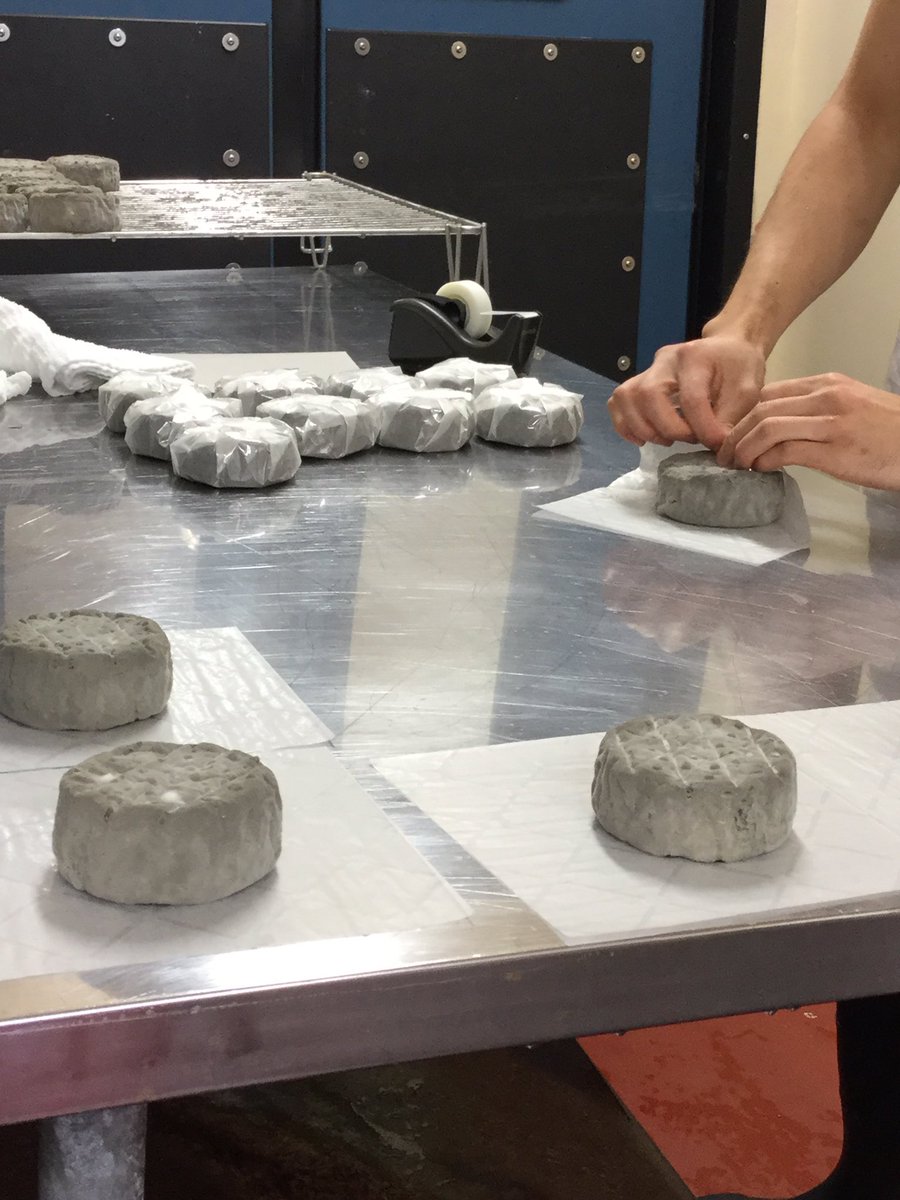 Wrapping Grey Baby #cheese #local #okanagan #visitpenticton