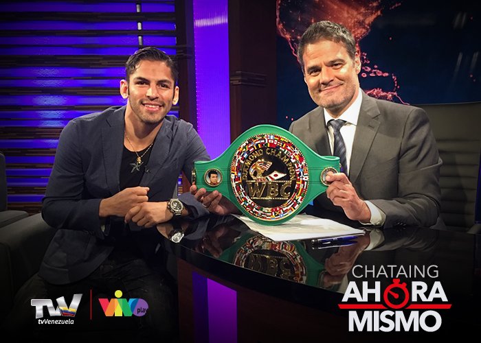 Ya <a href="/LuisChataing/">Luis Chataing</a> está preparado para recibir en el cuadrilátero #AhoraMismo a su invitado@JorgeLinares, velo por:  goo.gl/XAhC93
