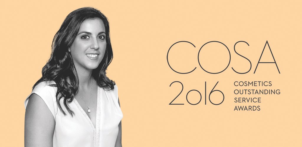 cosmeticsmag's tweet photo. The Drugstore Retail Nominated Award goes to Melissa Serra of @ShopprsDrugMart in Langley. Congratulations! #COSA16 https://t.co/lnpDg8sQVE