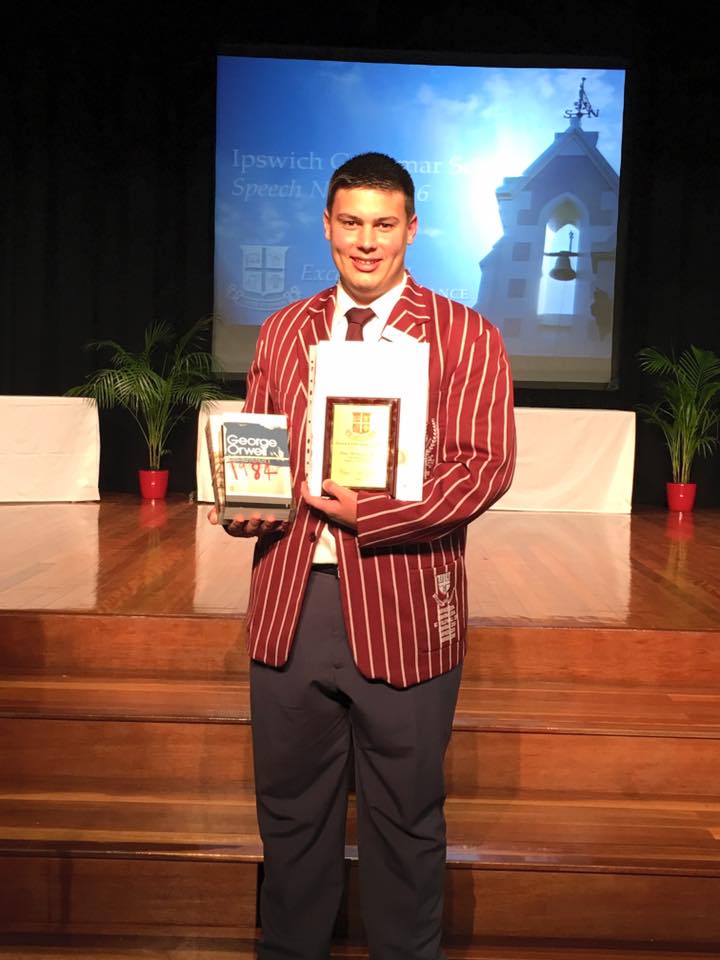 Congratulations to AIEF student Wyatt for receiving six awards including the Academic Proficiency Prize at the <a href="/IpswichGrammar/">IpswichGrammarSchool</a> speech night!