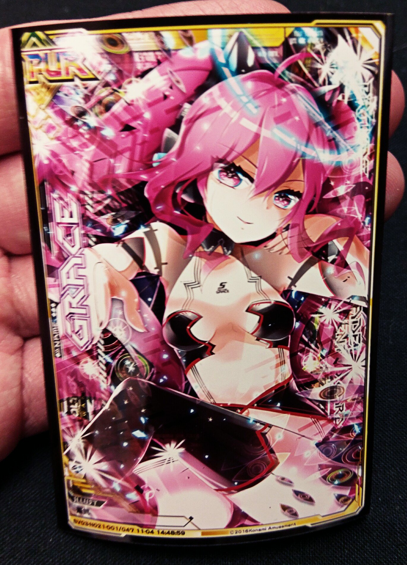 SDVX ポスタープレゼントキャンペーン レイシス×グレイス SOUND VOLTEX EXCEED GEAR ポスタープレゼントキャンペーン