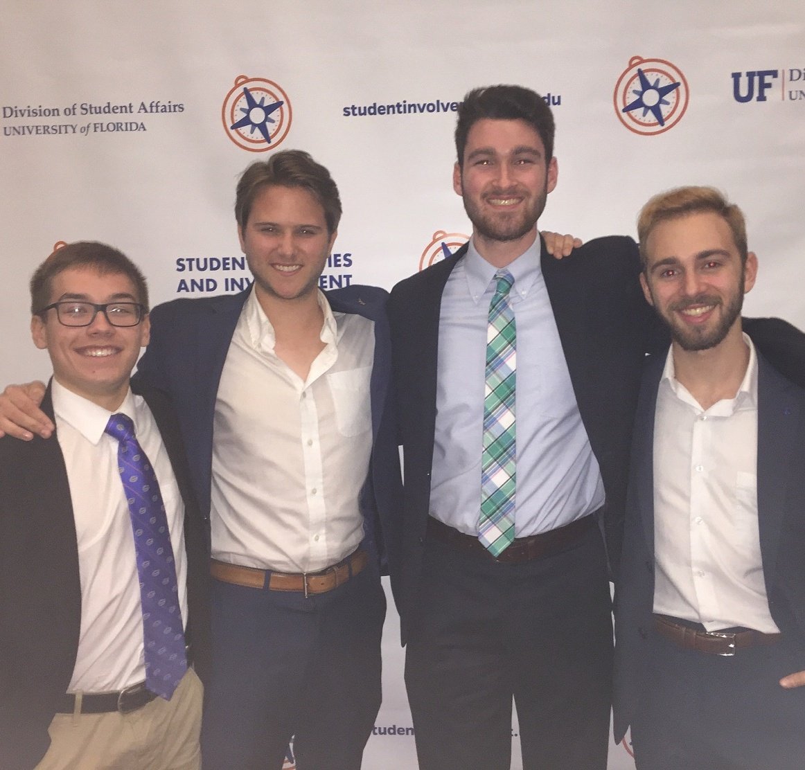 We had a great time tonight at the annual University of Florida Greek Community Awards dinner!