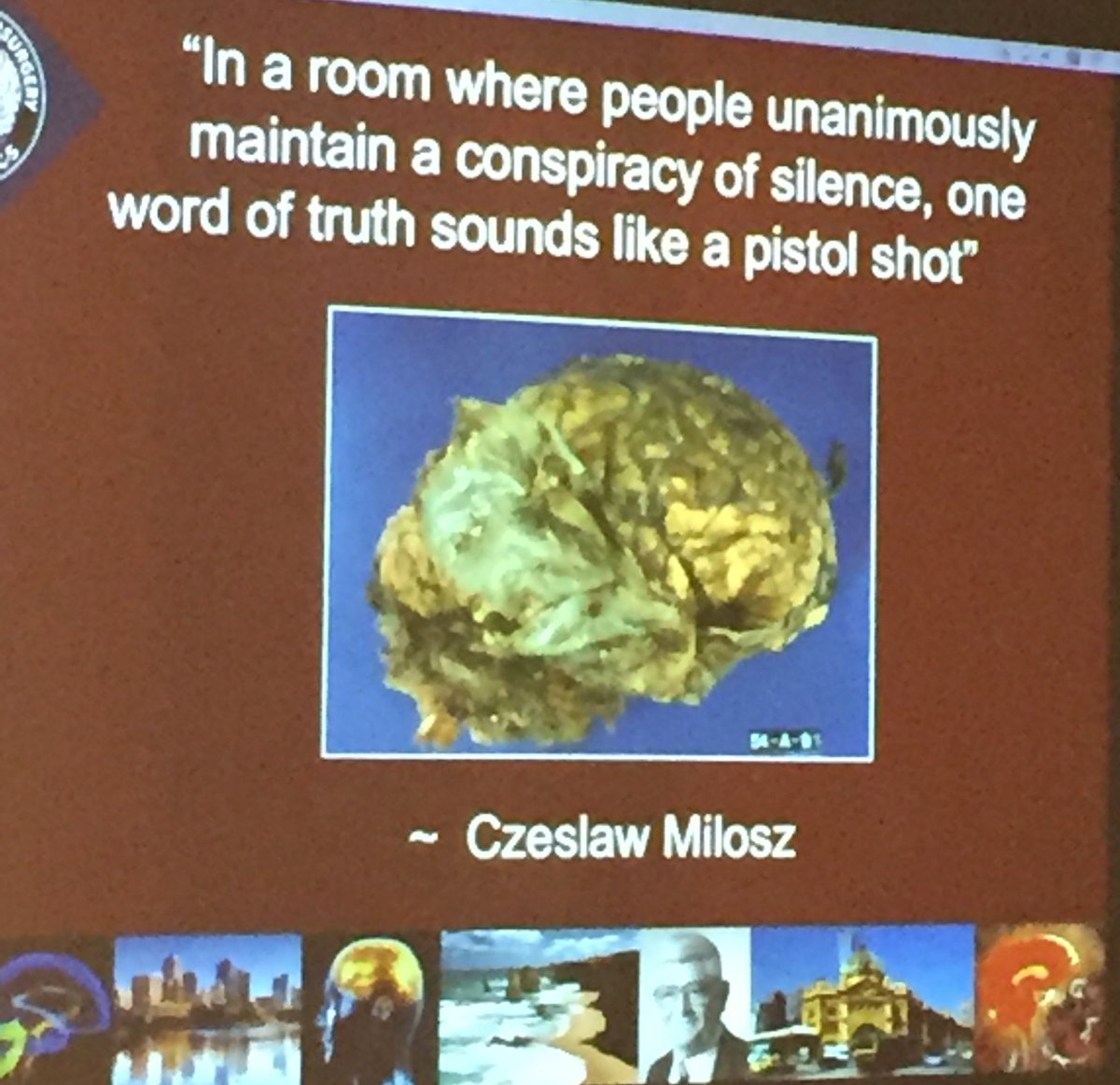 drruthmitchell's tweet photo. Let's apply this word of truth to the surgical M&amp;M #CINS16 https://t.co/5IsvsbyT8m