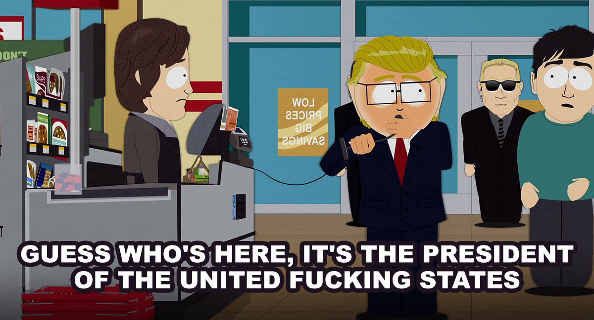 SouthPark's tweet photo. Dun dun dun dun dun dund ndudndnudn dunnnn dun! #southpark #MembersOnly https://t.co/x6UEAsHYUC