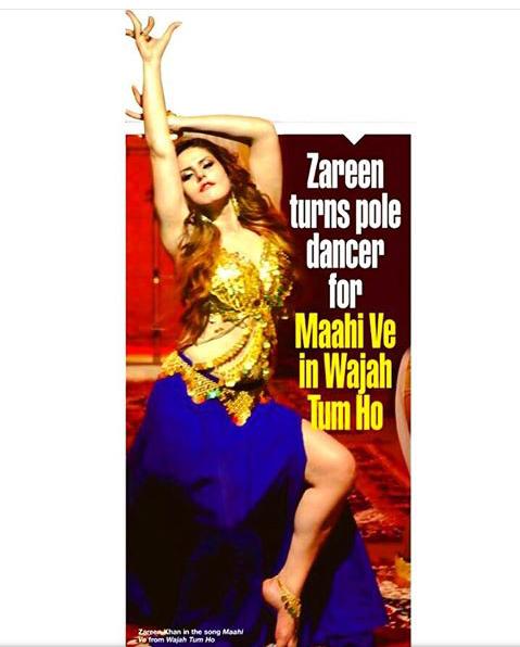 ZareenDevOOte's tweet photo. Here's is presenting Maahi Ve. https://t.co/Qwssx69l3e