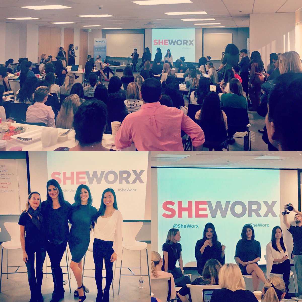 cam_kashani's tweet image. Grateful to be part of a powerful #womenintech panel at #TechweekLA thx to @SheWorx @techweekinc @velocify #womeninbusiness #beunreasonable