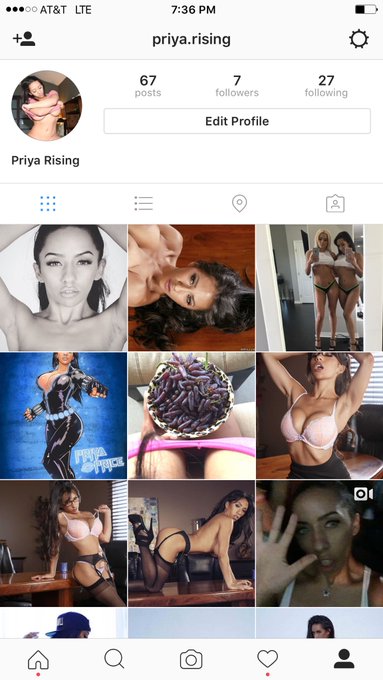 Follow me on my ONE AND ONLY Instagram account... hopefully it won't be deleted this time! I'm being