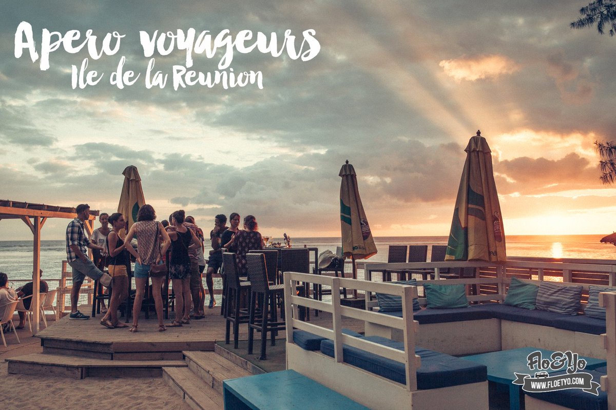 FloetYo's tweet photo. C'était top d’avoir pu tous vous rencontrer hier au @CocoBeach974 pour le 2 ème Apéro Voyageurs ! #passdav #gotoReunion https://t.co/59CS4dUMLu