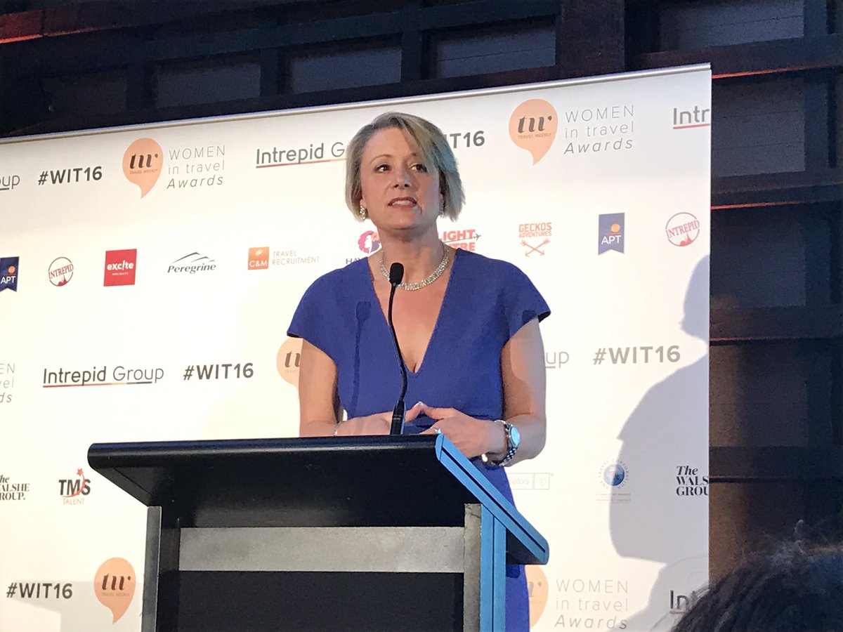 gem_mooney's tweet image. .@travelweeklyaus &apos;Women In Travel&apos; awards opening speech by @KKeneally #WIT16
