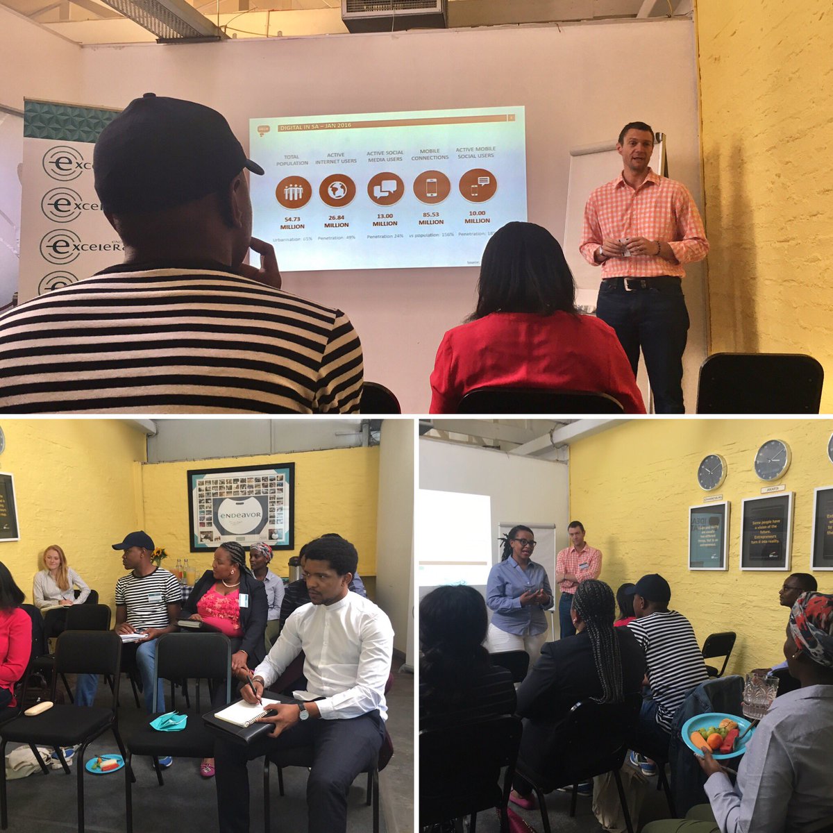 EndeavorSA's tweet image. Group Mentoring Session with Jonathan Houston: What is a Digitally Led Brand? #Endeavor #Excelerator