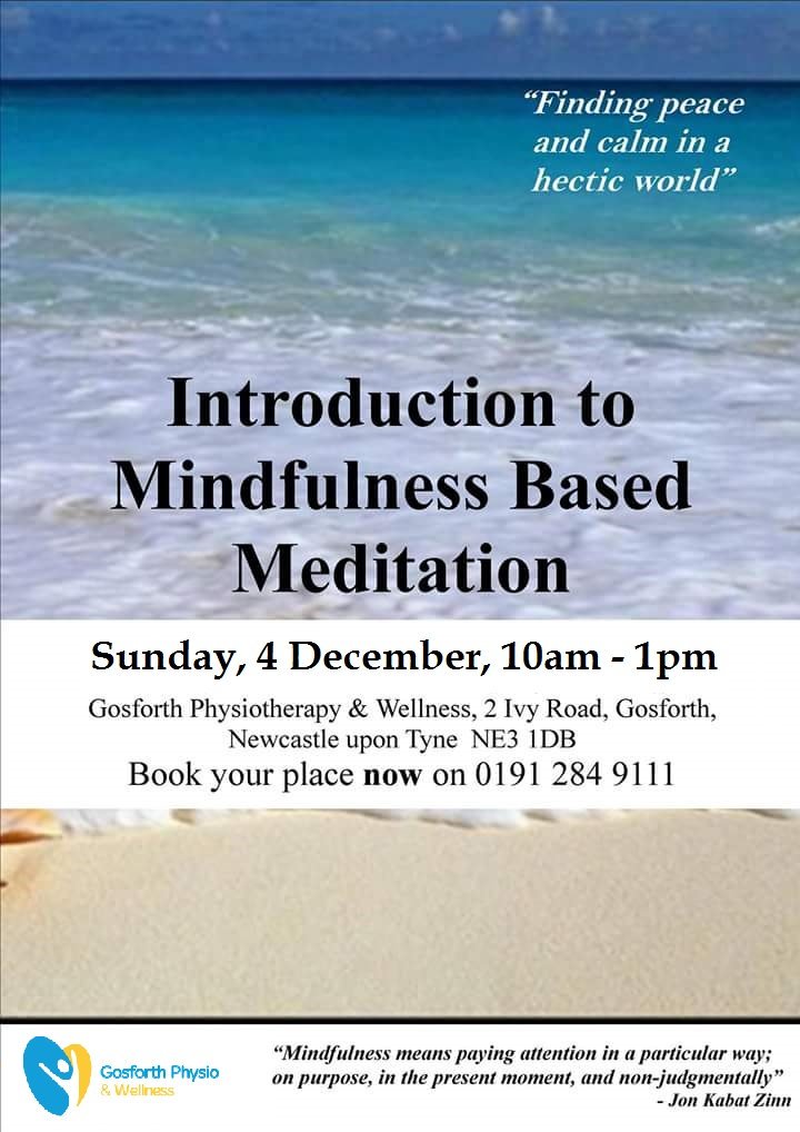 Gosforth Mindfulness tweet media