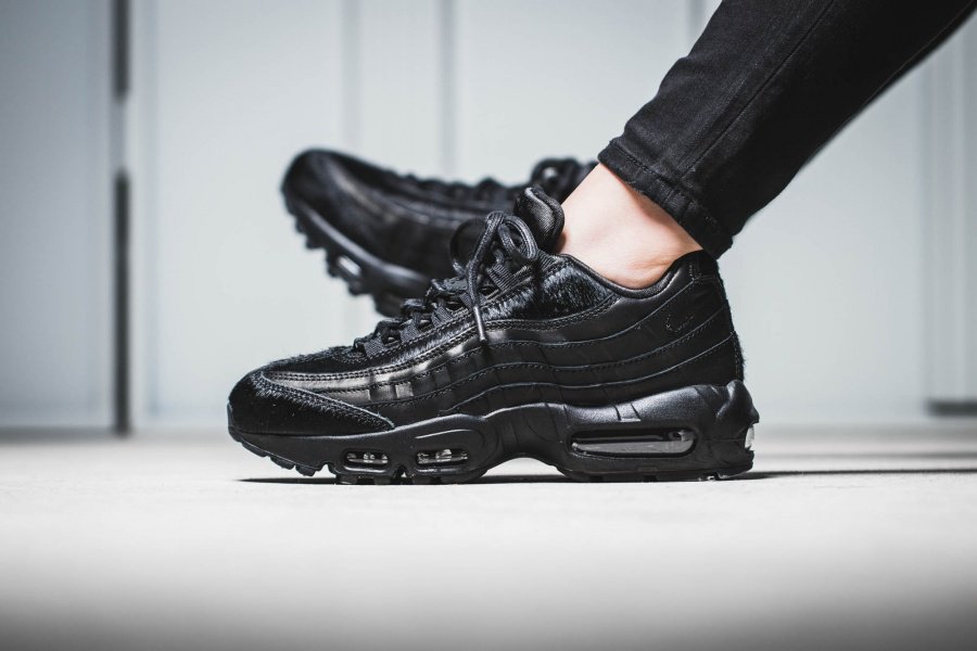 air max 95 pony hair black