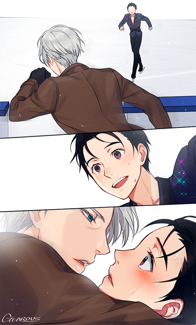 GEAROUS's tweet photo. <contains 7話 Spoiler>

キス https://t.co/OI3RiedenH