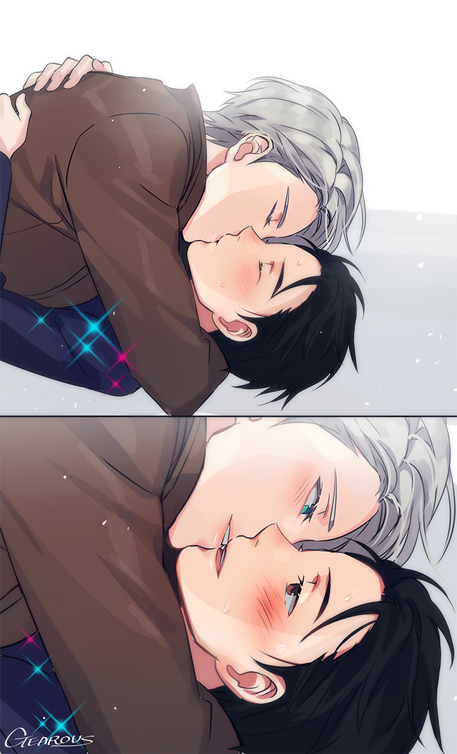 GEAROUS's tweet photo. <contains 7話 Spoiler>

キス https://t.co/OI3RiedenH
