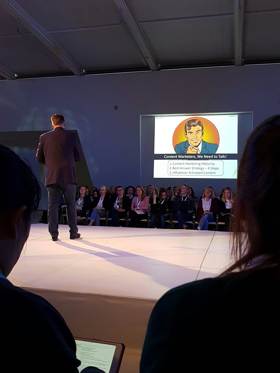 Most content isn't used, seen or shared #cmw16