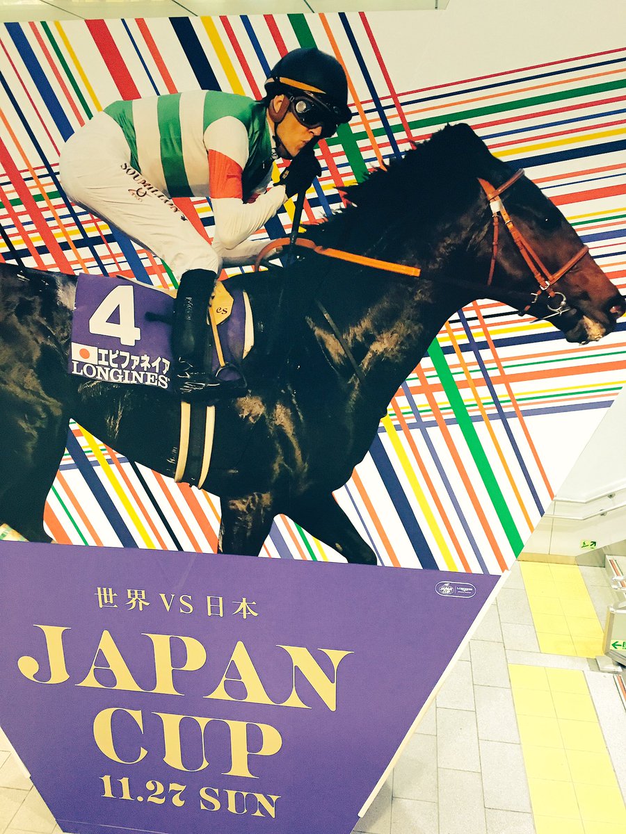keiba_kochan's tweet photo. 京王線の新宿駅がJCで一色に!
個人的には見事な先行策とムラコさん(@summit_murako )の『ポールポジション( #pole_position )理論』が炸裂した14年のエピファネイアが一番好きだなぁ。 https://t.co/vgcsDGRg0s