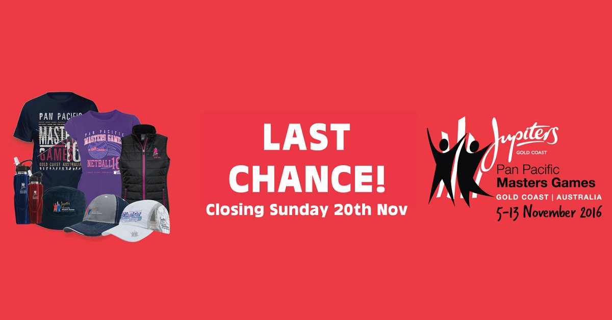 PanPacMasters's tweet photo. Missed out on #PPMG16 merchandise? Purchase online via our store before Sunday 20 November. Shop here: https://t.co/hMO9gKUJEo https://t.co/f9uRnyTkQ6