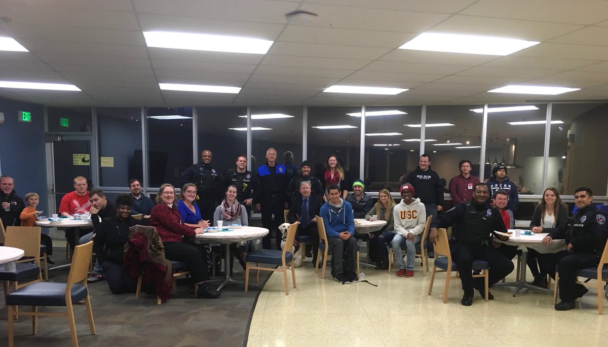 EWUNRHH's tweet photo. @sethabbotcook hosted the annual Police Appreciation Dinner! Thanks to everyone who helped and attended! #pacurh #nrhh #service @EWUPolice https://t.co/9gP6EGEiD6