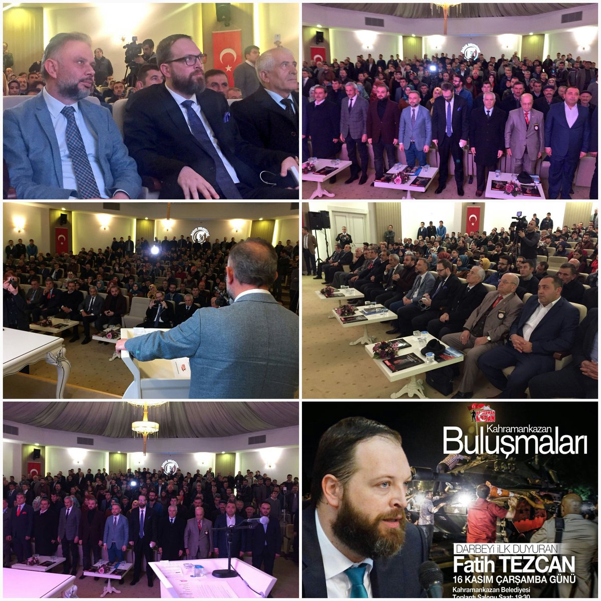 Ramazan_KRAL46's tweet photo. #KahramanKazan da Darbeyi ilk duyuran gazetecimiz Fatih TEZCAN 15 temmuz anlatıyor hemşeri gruplarımız ile katılm sağladık
@Lokman_Erturk https://t.co/puHjb8wJhs