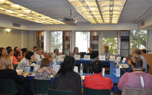 EHRIproject's tweet photo. EHRI #Seminar "Reference Services: Best Practices and Innovative Use of Materials", taking place @yadvashem this week. https://t.co/CZjvtTWq7T