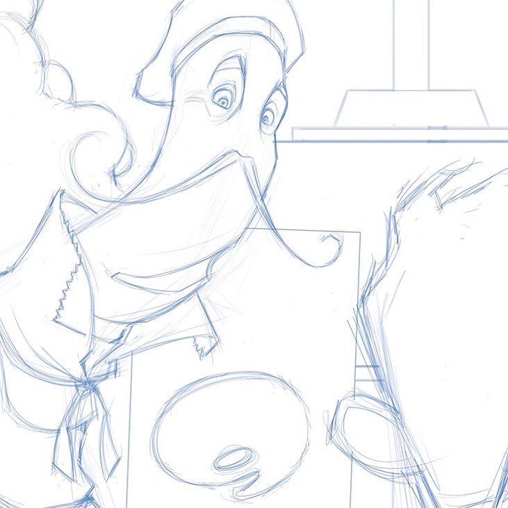bread_tweets's tweet photo. Illustration update! We're getting closer now. Only a few more #illustrations to go. ππ¨π #jacquesinasmock #bookupdate #art #kidsbooks #books https://t.co/R3fUtHvsoH