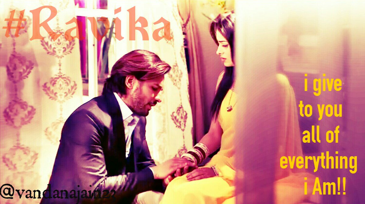 vandanajain23's tweet photo. I love how we r perfect for each other
But i hates that we can never be together!! #Ravika #Forever @aparnadixit2061 @kripsuri @LifeOK https://t.co/A74eHfUYeu