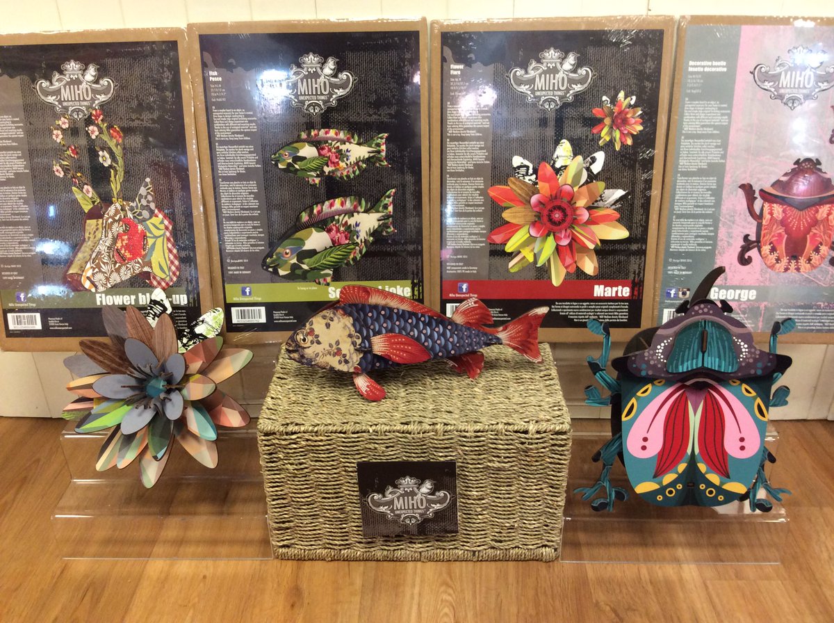 The Unexpected Gift now in store at The Crafty Norman. Eco Friendly Home Decorations by Miho Unexpected