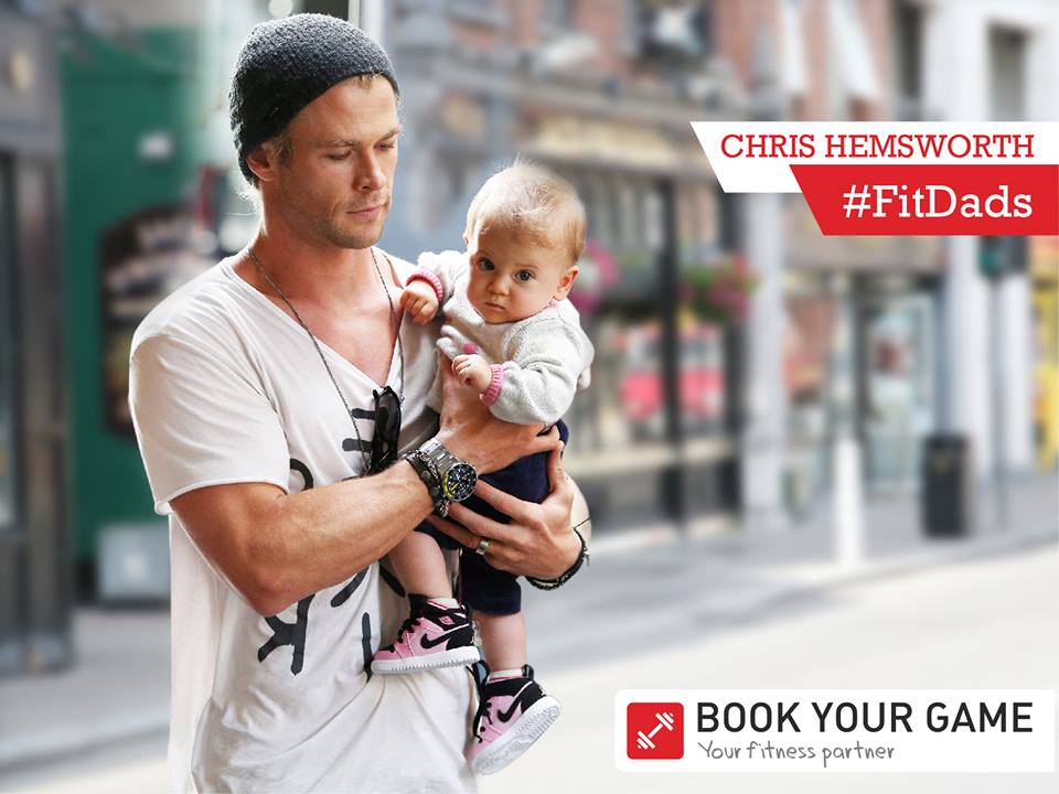 BookYourGame's tweet photo. Favourite #CelebDads who are #Fit and #inspire us to be fit
#BYG
#DavidBeckham
#ChrisHemsworth
#OrlandoBloom 
#gerardpique 
#BookYourGame https://t.co/xvIMHDMTVC