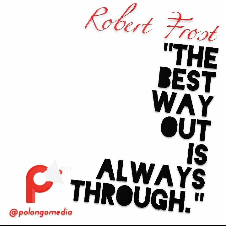 PolongoMedia's tweet photo. #PolongoMedia #DailyDose #Quote101 #RobertFrost #ChicagoPD #NationalFastFoodDay #MannequinChallenge #ThankYouObama https://t.co/WDOF7Kjrhh