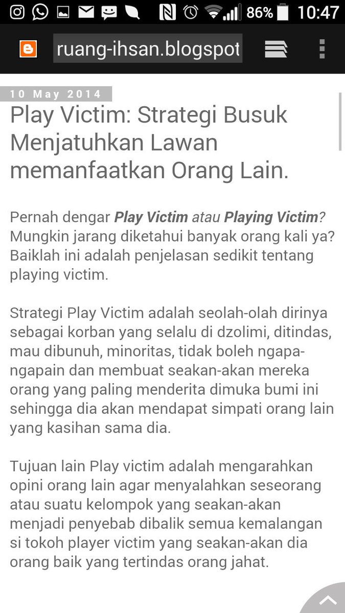 gonrick's tweet photo. Strategi KILL THE MESSENGER serasa sudah tumpul.Akhirnya mereka menggunakan strategy PLAYING VICTIM. #BantuSebar @ZaraZettiraZR @Cobeh64 https://t.co/mDJ2KwoL40