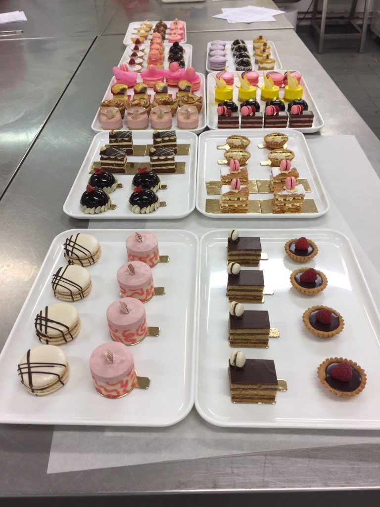 samdowle1's tweet photo. FdSc Bakery students final afternoon tea products. Well done, very proud #ucbbakery #studentachievement https://t.co/7jhNZkZxG9