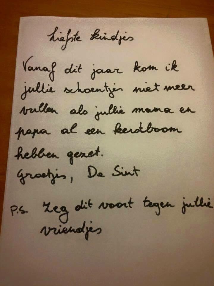 ZITDAZO's tweet photo. Belangrijke boodschap van Sinterklaas https://t.co/7jZ8P8vPtL