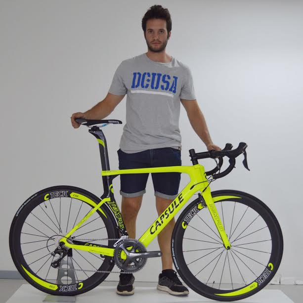 Carlos troyano Con su nueva Capsule Tempus "Modo Road" con Cteck C50