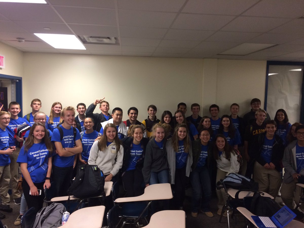 teachpav's tweet photo. Congrats Carmel Math Team!Our first time winning the NSML meet as a school True team effort with 1st or 2nd in all  5 events #carmelcorsairs https://t.co/3UAwM751vj