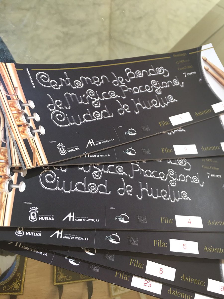 BpresentacionAP's tweet photo. El próximo 27 de noviembre estaremos en Casa Colón y quedan pocas entradas. En @TuPasionHuelva @AytoHuelva @AguasDeHuelva puedes comprarlas. https://t.co/NnRz1a2hml