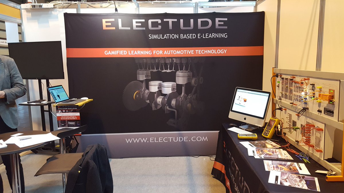 MaccAutomotive's tweet photo. Great to meet the @electude team to see what is on offer @SkillsShow. https://t.co/KQ1WSyfmN7