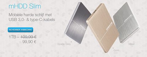 FreecomNL's tweet image. Freecom mHDD Slim Mobile Drive 1TB is nu in aanbieding!
Meer info bezoek onze website &amp;gt;&amp;gt; bit.ly/2fQUgIK