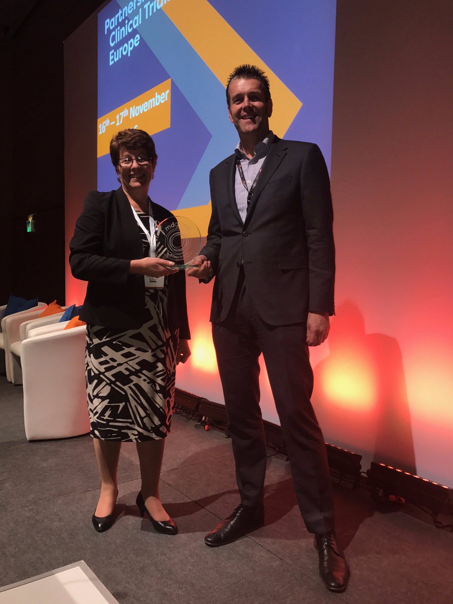 MDEventsLifeSci's tweet photo. Congratulations to Jean Edwards of Eli Lilly for winning the @PartnershipsCT Lifetime Achievement Award. #PCTrials https://t.co/CAL4vaHQuO