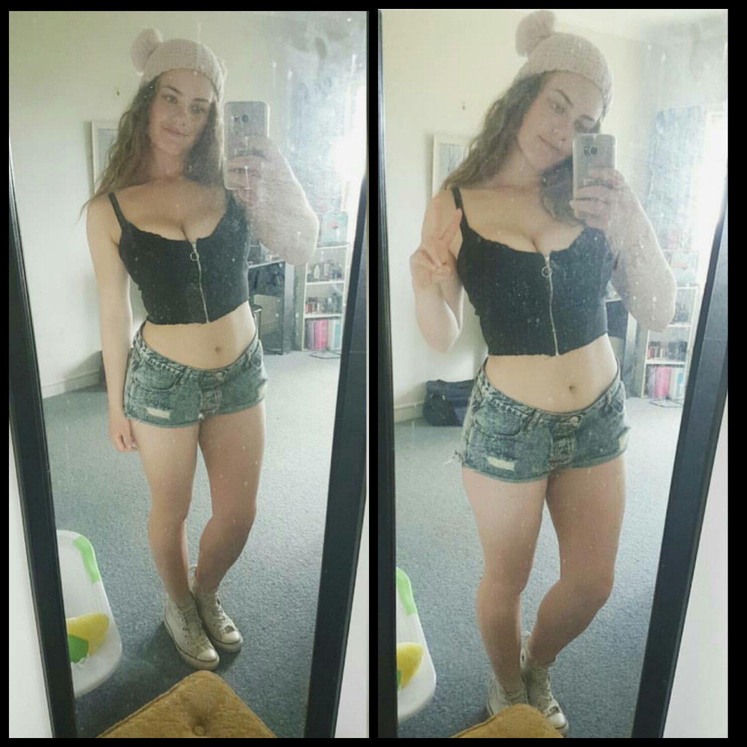 Hottselfiess on X: Dirty mirror pic girl dresses lingerie noshame  mirrorpic selfie selfpic selfshot amateur blonde teen teens booty  hottselfiess t.co9eoDnd4t4b  X