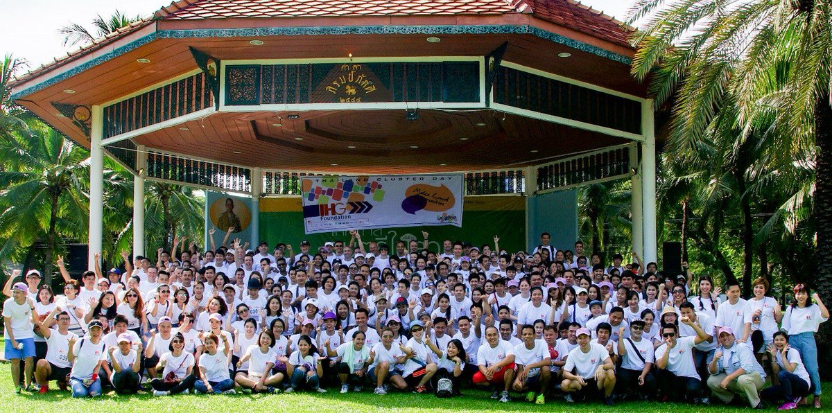 Over 120,000 IHG colleagues took part in fundraising activities for IHG® Foundation Week, raising more than $350,000 tinyurl.com/hmku3xv