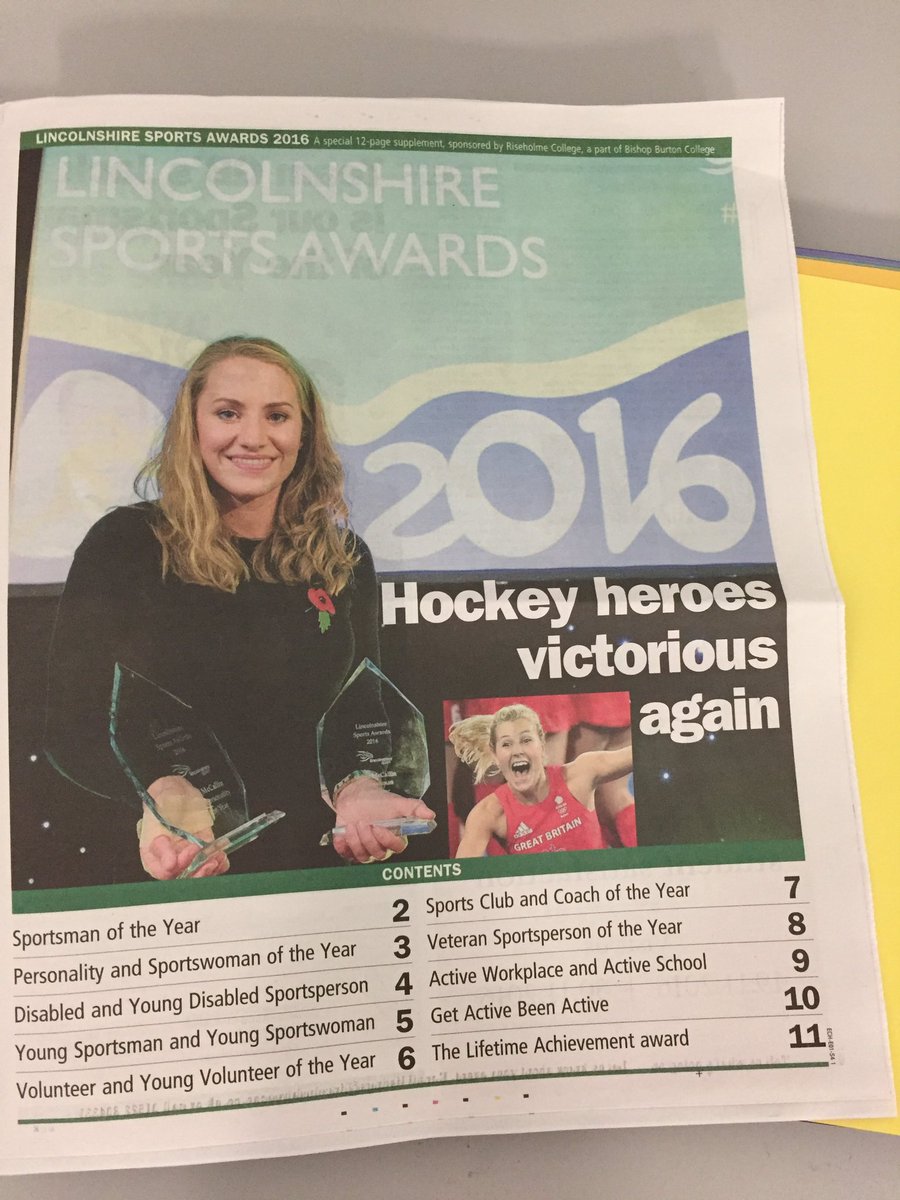 Have you picked up your copy of the #LincolnshireEcho today for the Lincolnshire Sports Awards supplement <a href="/LincsSport/">James Luckett</a> <a href="/LincsLive/">Lincolnshire Live</a> #LSA2016